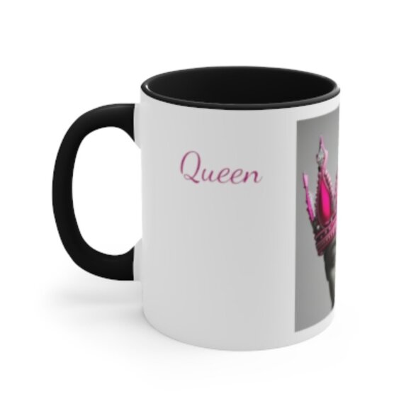 Pink Queen Sippers Mug - Ceramic Mug 11oz - Picture 2 of 4
